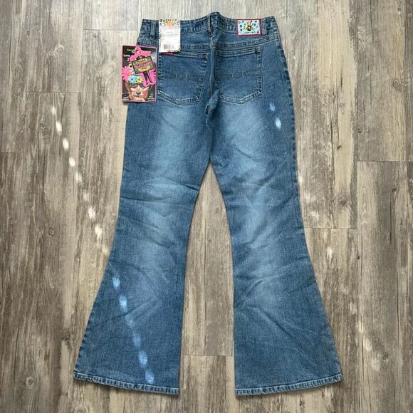 Y2K Mudd Jeans Flared Low Rise Size 11 Women's - Picture 1 of 8